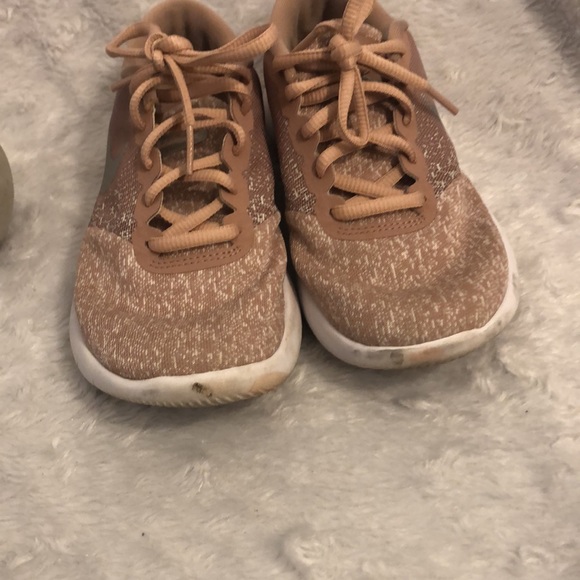 Pink and Silver Nikes - Picture 3 of 5